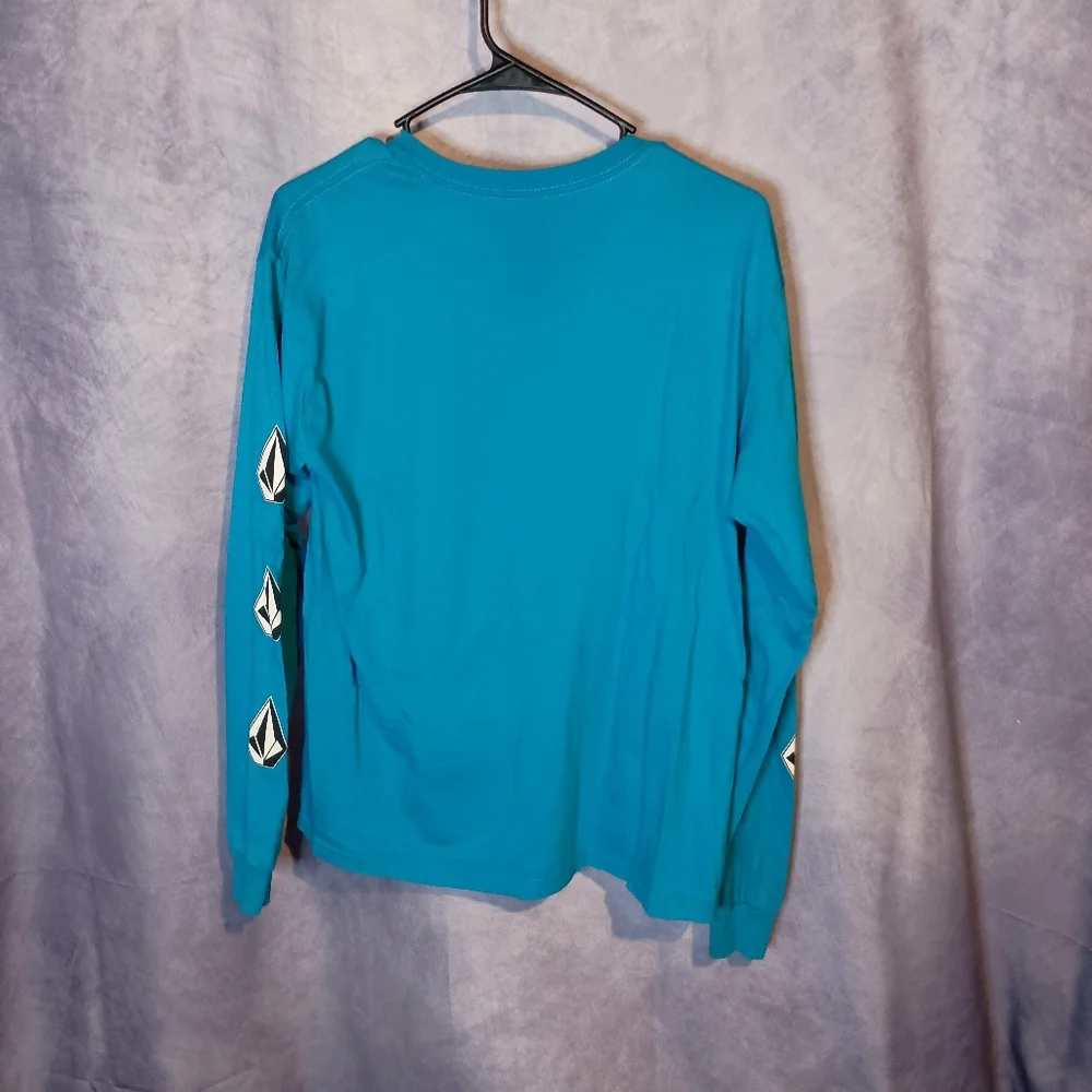 Youth‎ Blue Volcom Long Sleeve Tee